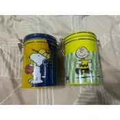 SNOOPY 盛香珍空鐵罐 收納罐2個一組👉🏻現貨👈🏻