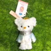［全新未拆］絕版 大學熊 灰姑娘 系列 王子 金鍊吊飾