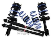 阿宏改裝部品 三菱 COLT PLUS KYB 黑桶 避震器 + TS 短彈簧 TRIPLE S 降低 總成 可刷卡