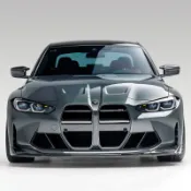 Vorsteiner BMV3320 BMW G8X M3M4 碳纖維 前擾流板 V型 空力套件 前下巴【YGAUTO】