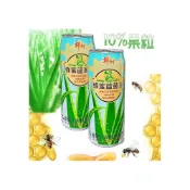 (店+)【半天水】半天水 鮮剖蜂蜜蘆薈汁 (480ml x 24罐) 含果肉的喔