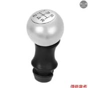 PEUGEOT 換檔旋鈕鍍鉻頭桿適配器手動 5 速變速箱更換標致 106 206 207 306 307 407 408