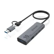 (店+)【ESENSE 逸盛】B502 A+C USB3.2 Gen2 HUB