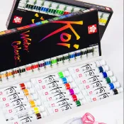 日本櫻花全透明水彩18色 學生專業美術繪畫顏料