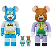 Be@rbrick 湯姆貓與傑利鼠 蝙蝠俠&小丑 100 & 400 套組