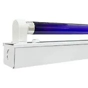 【喜萬年】日本 三共 SANKYO 10W 1管 驗鈔燈 螢光劑燈 中東型燈具(日本黑燈管 附插頭開關線)