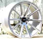 土城輪胎王 19吋鋁圈 銀底車面 5/114.3 放射 CX5