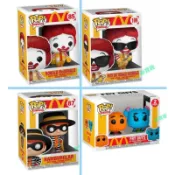 柴寶趣 FUNKO POP 85 麥當勞叔叔 87 漢堡神偷 109 2 雞塊小子 2PK 廣告 吉祥物 正版 Z21