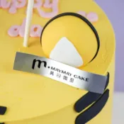 【客製化】插牌 蛋糕logo插牌 訂製 可彎曲插片 烘焙店 甜品生日快樂 卡片燙金裝飾 標籤