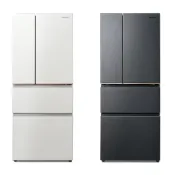 Panasonic授權彰化鹿港通用電器 限台中彰化南投【Panasonic】500L四門日系上質系列 無邊框絲絨鋼板電冰箱 (NR-D505XV)(星礦銀/雪霧白)