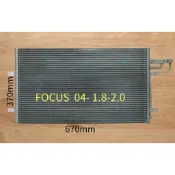 《玄上汽材》福特福克司FOCUS 2005-2012年1.8/2.0汽油 汽車冷氣散熱片/冷排 台灣製造萬在新品