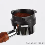 快樂一購 （咖啡用品與配件）下殺 breville鉑富咖啡機870/878/880專用防飛粉圈接粉環54mm布粉器 N