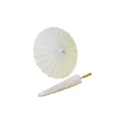 (店+)16吋 空白紙傘 DIY彩繪紙傘 直徑40cm/一支入 彩繪紙傘空白傘 彩繪傘 表演傘 畫畫傘 手工傘 塗