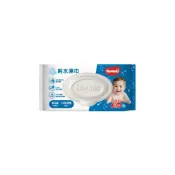 (店+)【HUGGIES 好奇】Huggies 好奇純水嬰兒加厚型濕巾/濕紙巾 (80抽x18包/箱)X1箱