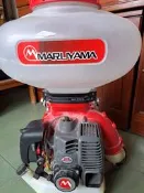 中古9成新 標準情人日本丸山MD-7026背負式動力肥料機 灑肥機 施肥機