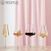 全球選品1館 生活百貨 美國利比水晶玻璃高腳杯勃艮第紅酒杯家用白葡萄酒杯香檳杯子