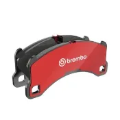 【BREMBO】後來令片 SKODA FABIA 16- 紅皮 送安裝(車麗屋)