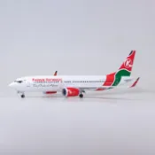 超大號✈✈ 肯亞航空 B737-800 1:85 經典塗裝 飛機模型 肯尼亞 非洲的驕傲 波音738 飛機玩具 47公分