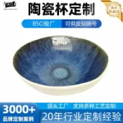 星光精品館 【復古釉下彩】陶瓷盤子 餐具套裝 菜盤 菜碟 湯碗 麵碗 日式進口 有谷窯 陶瓷碗盤 家用餐桌 耐熱安全 無毒無鉛 質感食器