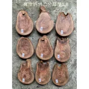 台灣櫸(紅雞油)原木年輪木片/文創材料/隔熱墊/藝品盆景陶藝擺設底座/置物墊／木質墊片/佈置裝潢材料