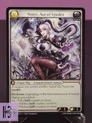 『靈魂和聲 GA』DTR‧EN-078 ❃ SR ❃ Noire, Ace of Spades