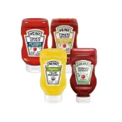 (店+)【Heinz 亨氏】亨氏 Heinz 蕃茄醬 芥末醬 倒瓶 減糖番茄醬 低鈉鹽番茄醬 TOMATO KETCHUP