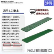 適用LG樂金分離式冷氣LS / LSN-22DHPMS/36DCW/36IHP/36DCO PM2.5防霉濾網濾棉-2入