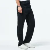 (店+)【NST JEANS】夏日單寧雙側袋 天絲棉大尺碼男 高腰牛仔褲-中高腰寬版(002-8731)