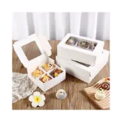 (店+)嚴選～台灣現貨 蛋糕盒 （新款、加厚）2、4、6、9、12宮格水果塔甜品包裝盒 6格9格食品包裝盒烘焙包裝蛋糕捲水果塔盒