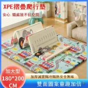 鴻運通商行 嬰兒爬行墊家庭客廳寶寶爬爬墊XPE可折疊無味無甲醛加厚泡沫地墊
