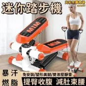 【暴汗登山扭腰踏步機】踏步機 腳踏登山瘦腿機 室內靜音踏步機 扭腰健身暴汗燃 脂 居家健身必備 輕便耐用的暴汗登山扭腰踏