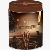 【全聯線上購】【盛香珍】捲心酥收納罐-純黑巧克力(375ｇ)