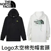 川山岳海 [ THE NORTH FACE ] 男女款 Logo太空棉兜帽套頭衫 / 帽T 太空棉 / NF0A7WF1