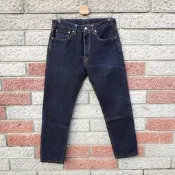 levis 501CT 二手牛仔褲-正品 上寬下窄 -(levis 28894-0060)-W32