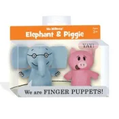Elephant & Piggie Finger Puppets (大象小豬指偶)(袋裝)/Mo Willem《Yottoy》 Elephant and Piggie 【禮筑外文書店】