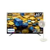 【Philips 飛利浦】65型 4K Google TV 智慧顯示器 (65PUH7139)