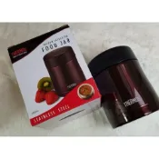 【快樂瞎拼】全新~Thermos 膳魔師 不銹鋼真空保溫罐/食物罐 JCU-300-P 金屬酒紅色 現貨