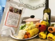 露 台灣元太祖 蒙古帝王 小 蒙古火鍋  肥 蒙古火鍋湯底 牛 羊 豬 養生火鍋 王力食品 素食辣味湯底(全素) 大包