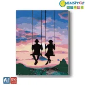 (店+)【Manto】喜歡你-台灣製DIY數字油畫|大尺寸更好畫
