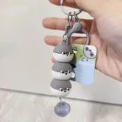 超萌 薩卡班甲魚吊飾鑰匙圈