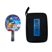 【BUTTERFLY】全能型經濟型負手板桌球含拍袋組RDJ幻象-1(TT1731TT1970)