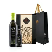 (店+)【Oro Bailen 皇嘉】豐收御藏禮盒 特級冷壓初榨橄欖油500ml+250ml (Picual/Arbequina/伴手禮/入厝禮/企業採購)