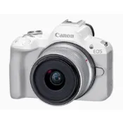 富豪相機現貨CANON EOS R50(18-45mm) 白色含RF50 128G SD UV鏡.保護貼.TENBA背包