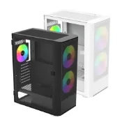 (店+)【MONTECH】君主 X2 Plus 側掀式玻璃機殼 (ATX/Type-C/內含三風扇)