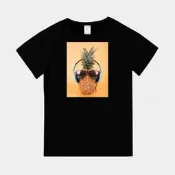 T365 MIT 親子裝 T恤 童裝 T-shirt 短T 水果 FRUIT 鳳梨 PINEAPPLE 音樂 MUSIC