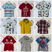 全新二手UNIQLO男童女童Net 童裝棉T上衣 H&M男童短褲 Zara兒童襯衫POLO衫 110 6T 童裝T恤短褲