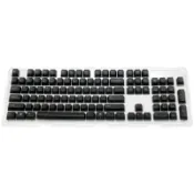 【INPAD硬派精璽】Filco Majestouch PBT二色鍵帽組 104鍵 正刻 瀝青色