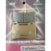 Elig EM-006 陶瓷纖維 競技來令片 BREMBO雙插銷 對四 (雷霆特仕/G6/BREMBO版適用)EM006