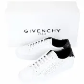 【GIVENCHY 紀梵希】孔洞字母設計都市滑板鞋(白色 休閒鞋)