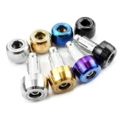 (店+)JC-MOTO  APEXX 握把 鍍鈦端子 平衡端子 把手 鍍鈦 燒色 防摔球 端子 M6
